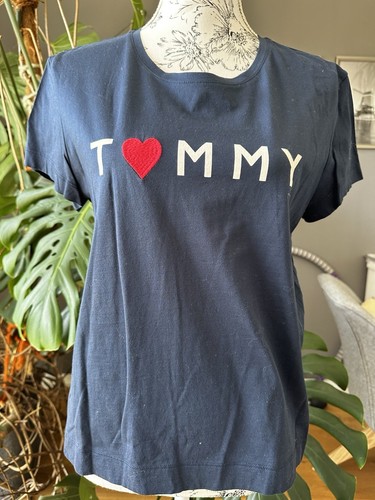 Shirt tommy hilfiger blau m - tommy,
