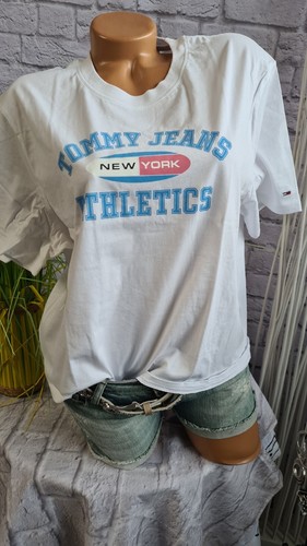 Tommy jeans shirt kurz - jeans,