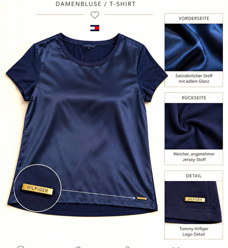 Tommy hilfiger damen shirt - tommy, t-shirt