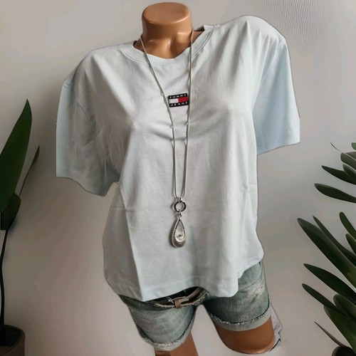 Tommy jeans shirt kurz - kurz, t-shirt